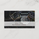 Search for analogue business cards Retro