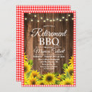 Search for sunflower bbq invitations Gingham