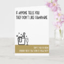 Search for champagne birthday cards Gold