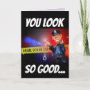 Search for police birthday cards Funny