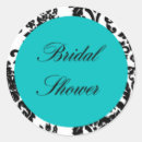 Search for teal damask stickers Bridal
