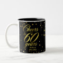 Search for cheers to 60 years mugs 60th birthday