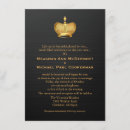 Search for crown wedding invitations Bridal