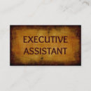 Search for executive assistant business cards Vintage