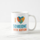 Search for someone with autism mugs Support