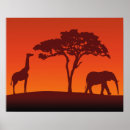 Search for african safari posters Giraffe
