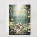 Search for mouse birthday invitations Wild one