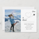 Search for travel save the dates Heart