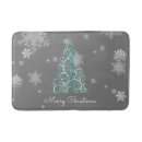 Search for christmas tree bath mats Snowflakes