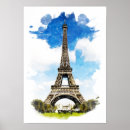 Search for eiffel tower paintings posters Vintage