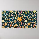 Search for autumn background posters Blue