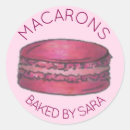 Search for pink macaron stickers French