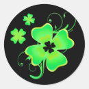 Search for lucky clover stickers Good luck charm