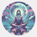 Search for serene stickers Meditation