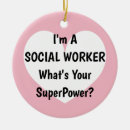 Search for social worker christmas tree decorations What's your superpower