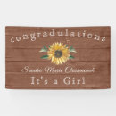 Search for its a girl banners Rustic