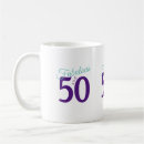 Search for 50th birthday mugs 50 and fabulous