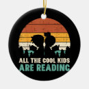 Search for book lover christmas tree decorations Kids