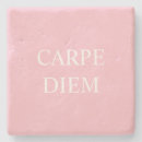 Search for latin coasters Carpe diem