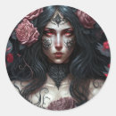 Search for fantasy round stickers Roses