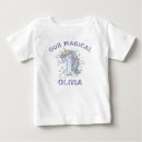 Search for unicorn birthday baby shirts Whimsical