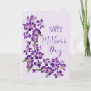 Search for violet colour cards Floral