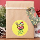 Search for cartoon christmas stickers Happy