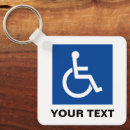 Search for handicap key rings Disability