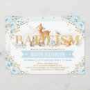 Search for woodland christening invitations Watercolor