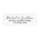 Search for funeral return address labels Black and white
