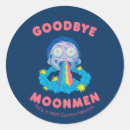 Search for cartoon clouds stickers Moon