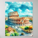 Search for colosseum posters Rome italy