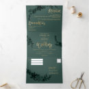 Search for folded wedding invitations Foliage