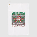 Search for santa claus golf towels Christmass