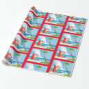 Search for santa beach wrapping paper Cute