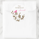 Search for cute pink bird stickers Brown