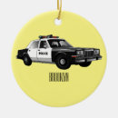 Search for police car christmas tree decorations Transportation