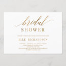 Search for birdal shower invitations Gold