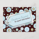 Search for baby shower words of advice postcards Blue