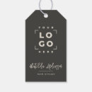 Search for business gift tags Black and white