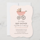 Search for stroller baby girl shower invitations It's a girl