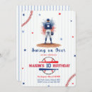 Search for baseball player birthday invitations Sports