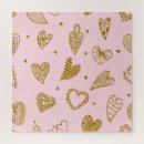 Search for hearts pattern puzzles Illustration