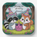 Search for raccoon birthday Woodland creatures