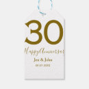 Search for happy anniversary gift tags 10 20 30 40