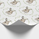 Search for forest animals wrapping paper Watercolor