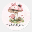 Search for ladybug thank you stickers Baby shower