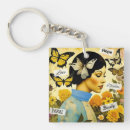 Search for beautiful lady key rings Flowers