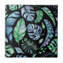 Search for green tropical leaf tiles Nature