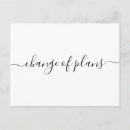 Search for change of plans wedding announcement cards Postponement